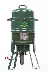 Recalled green body with Cabela’s logo
